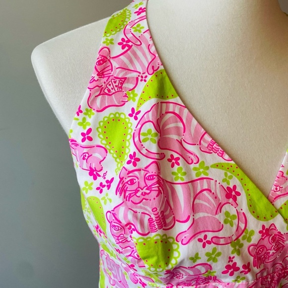 Lilly Pulitzer RARE Vintage NWT Candy Halter Dress - Picture 4 of 10
